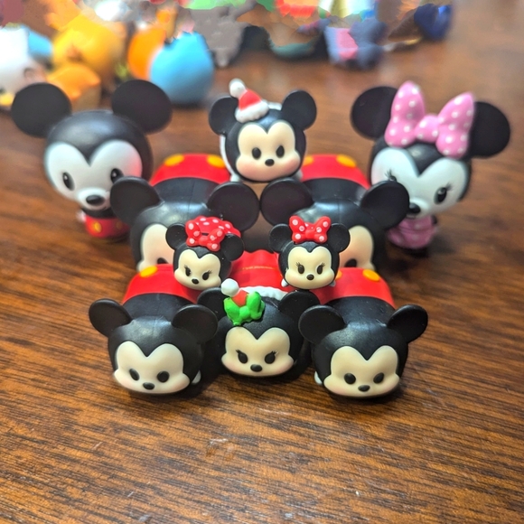 Disney Other - Disney Tsum Tsum & Funko Lot of 10 Mickey & Minnie Mouse Figures